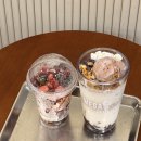 핫한 메가커피 팥빙젤라또 파르페 컵빙수 솔직 후기