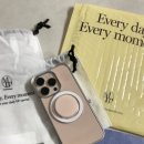 NEXT. SOFT | 메이드모먼 감성 디자인 브랜드 : [SET] [mm] soft cream 무지 실버 범퍼케이스 + 에폭시톡 (맥세이프...