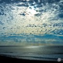 노을바다풍경 이미지