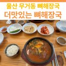 울산 남구 무거동 더맛있는 뼈해장국 후기