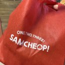 삼첩분식 도량점 | [로제샹궈떡볶이] 삼첩분식 화제의 신메뉴 마라 로제 샹궈 떡볶이 1단계 맵기 양 배달 후기