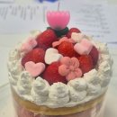 짠짜라 | 인천 중구 가족센터 1인가구 해드리오 나만의 딸기 생크림 케이크 만들기 후기~