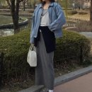 5739 | 디애퍼처 | 색감이 예쁜 블루종 자켓 후기 | 봄 아우터 추천