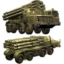 Russian PA52-2 Smerch-m Multiple Rocket #01020 [1/35th Trumpeter Made in China] 이미지