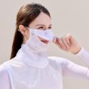 화이트 자전거 | 화이트 골프 마스크 자외선차단 얼굴 햇빛가리개 여름 안면 쿨 자전거 등산 : 베일리화이트 솔직 후기