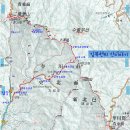 용화산(878.4m 춘천,화천) 큰고개-사여령-사여교 이미지