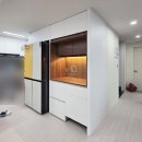 디움 | 울산 김치냉장고장 리폼 서사시티프라디움 홈카페장 시공 후기(로봇청소기장)
