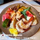 홍쥬스컵 | 서울 맛집 - 웨스틴 서울 파르나스 '온테이블' 디너 후기 (뷔페 속 오마카세, 랍스터 킹크랩 무제한)