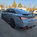 라인튜닝샵 | [청주튜닝샵] 제이커스텀에서 아반떼 N라인을 위한 에이드로 바디킷과 스포일러 장착 후기!