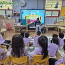 😊둥글게 둥글게 돌다가 음악이 멈추면 같은 단어 친구끼리 모이기ㅡ영어시간😊 이미지