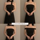 런드리샤워 | 드레스 추천 | 라라런드리, 델피뇽, 달리아블랑 |스튜디오 촬영 블랙드레스 | 블랙 탑 드레스 구매 후기 |