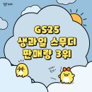 GS25 신흥점 | GS25 생과일 스무디, 편의점 신흥 효자템 등극! 판매량 3위 비결