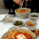 참가자미오징어물회