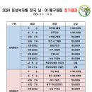 2024 보성녹차배 전국 남.여 배구대회 경기결과 이미지