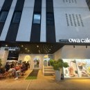 브라운라떼 | 양재 디저트 카페 오와케이크 양재시민의숲점 자색고구마 치즈케이크, 브라운 라떼 후기