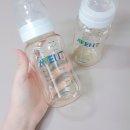 굿필시스템 | 정말로 육아템: 필립스 아벤트 숙면 젖병 어드밴스 PES 330ml / 더블하트 호환 젖병 / 대용량 젖병 강력...