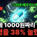"142세까지 산다고요?", "1알에 1000원짜리 약이 수명을 38% 늘렸다" 그런데 왜 우리는 못 쓸까, 역노화 이미지