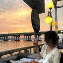 한강오리쌈나루 | 망원 한강뷰 맛집 잠두봉 더나인 노을부터 야경까지 분위기 좋은 시간