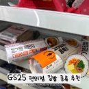 지에스(GS25) 편의점(북면점) | GS25 편의점 김밥 추천 종류 칼로리 영양정보 맛 후기