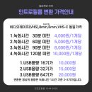 장자대로37번길 | 인트로필름 엄마아빠 결혼식 비디오 복원 비디오테이프USB변환 화질