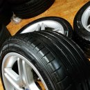 벤츠e55AMG 18인치 정품순정휠타이어 한대분 저렴히 판매합니다[판매완료] 이미지