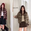 체크 숏코트 23번 이미지