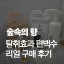 리얼큐브 | 냄새 때문에 선택했는데, 숲이된 매장 리얼 편백수,편백큐브칩 사용 후기