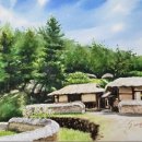 수채화어반스케치 이미지