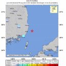 울산 규모 5.0 지진 , 태풍예상경로 이미지