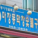 마장동막창숯불구이 이미지