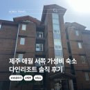 제주 애월 서쪽 가성비 숙소 다인리조트 솔직후기