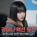 강미나, 트웰브 첫 액션 도전 진짜 미쳤다고ㅋㅋㅋ 이게 진짜 강아지 천사의 힘인가요?