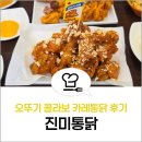 수원 진미통닭 오뚜기 콜라보 메뉴 카레통닭 내돈내산 후기
