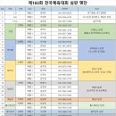 제103회 전국체전 심판 명단 이미지