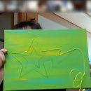 캔버스 네온사인 제작 이미지