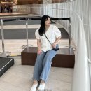 빅사이즈 여성의류쇼핑몰 안나앤플러스 화이트블라우스코디