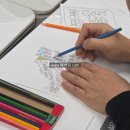 캘리그라피 컬러링 | 승진자 교육 : 미술심리 검사&amp;컬러링엽서, 스트레스관리 힐링 직무역량강화 워크샵