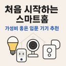 스마트조명지킴이 | 처음 시작하는 스마트홈: 가성비 좋은 입문 기기 추천