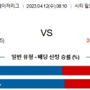 4월12일 미국야구 자료정보 이미지