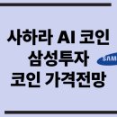 사하라벤처스 | 사하라(SAHARA)에이아이(AI)코인 투자전망 유통량 삼성투자