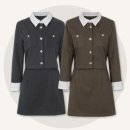 사촌1천 | 지그재그 하객룩 추천 | 리리앤코 가을 겨울 대학생 20대 하객룩 코디 투피스 세트 내돈내산 후기