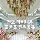 따솜 | [서울 밝은 웨딩홀] 천호 라비니움 블룸홀 역세권 가든홀 견적 공유