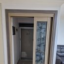 메디포스트(주)대구효성점 | 대구 시트지 작업, 봉덕동 효성타운 몰딩 현관 등박스 인테리어필름 시공 현장!