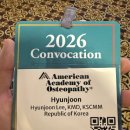 성원한의원 | 미국오스테오패시의학회 학술대회 참가 후기 2