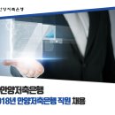 [안양저축은행] 2018년 안양저축은행 직원 채용공고 [05/13(일)까지] 이미지