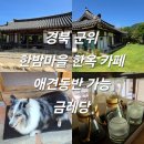 한밤 | 경북 군위 한밤마을 한옥 카페 애견동반 가능 금레당 내돈내산 솔직후기