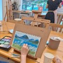 오일파스텔로 그리는 풍경화 | 오일파스텔로 간단하게 그리는 풍경화