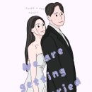 라인 드로잉으로 기념일 액자 선물한 후기