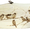 우드버닝(인두화) 이미지