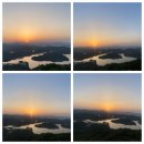 석양 속 생명의 날 이미지